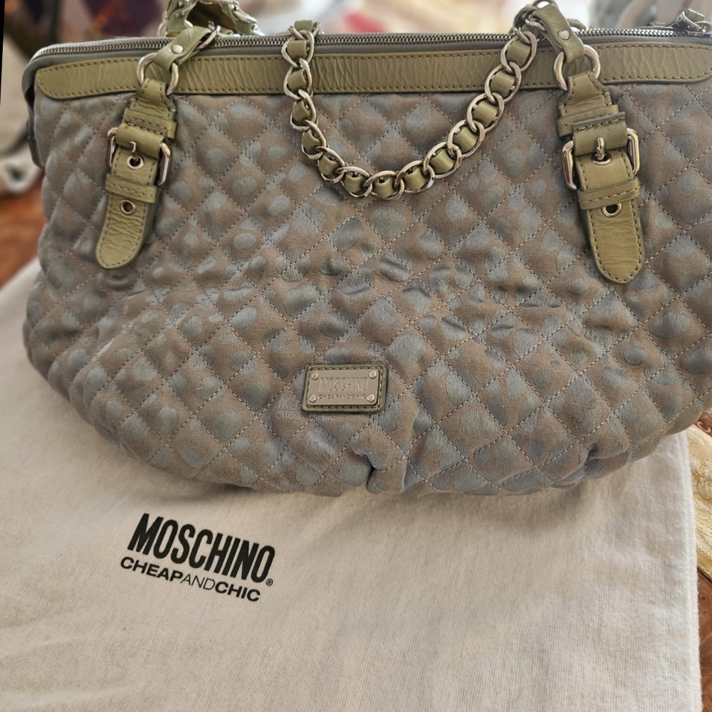 Moschino quilted bag